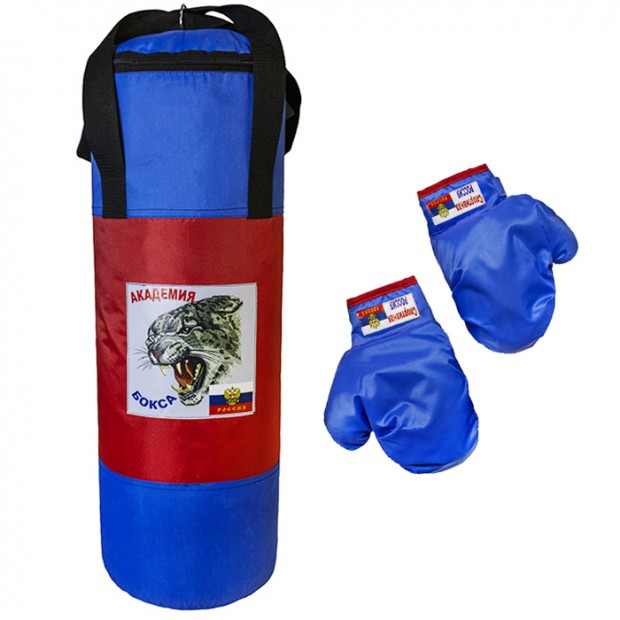 Бокс, красно-синий набор Бокс, красно-синий набор