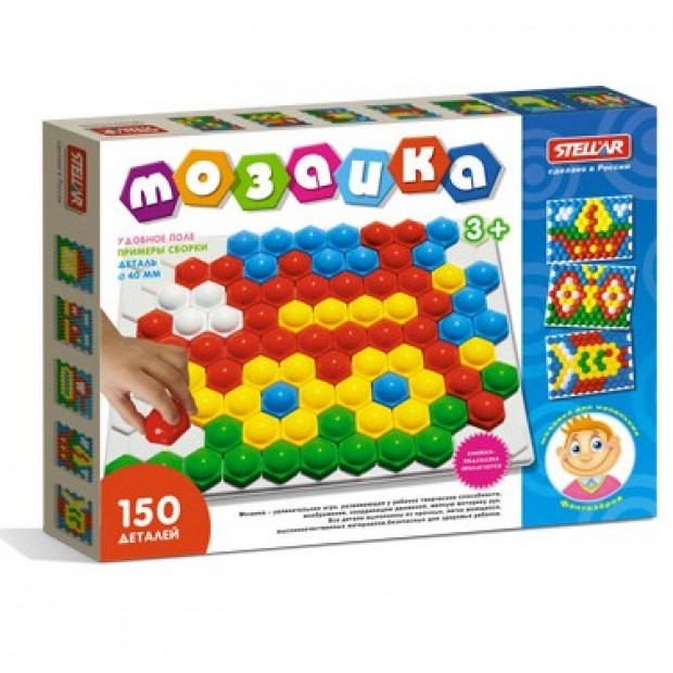 Мозаика d 40мм сфера 150 дет 01043 Стеллар /9/ Мозаика d 40мм сфера 150 дет 01043 Стеллар /9/