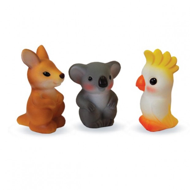 Набор резиновых игрушек Австралия С-1217 Огонек