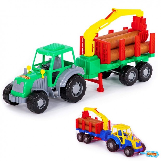 Трактор Алтай с полуприцепом лесовозом 35370 П-Е /6/ Трактор Алтай с полуприцепом лесовозом 35370 П-Е /6/