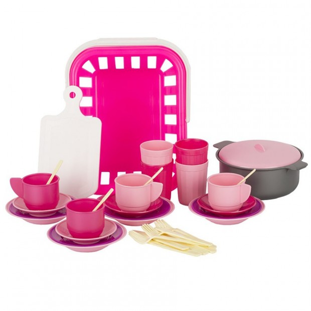 Набор посуды Пикник 35 предметов У531 Набор посуды Пикник 35 предметов У531