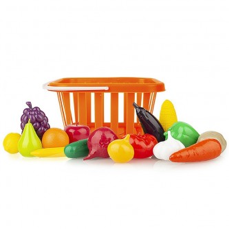 Набор Фрукты и Овощи в корзине У758 /12/ Набор Фрукты и Овощи в корзине У758 /12/