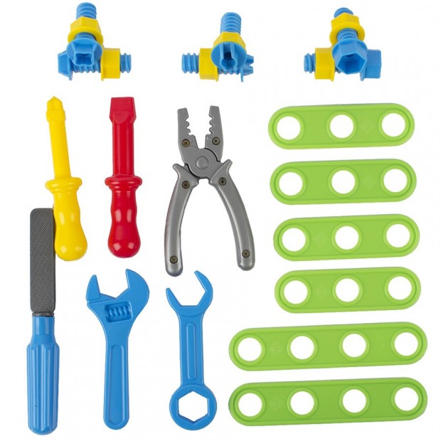 Набор инструментов Маленький слесарь в пак У618 /15/ Набор инструментов Маленький слесарь в пак У618 /15/