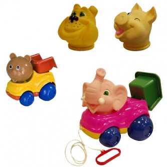 Каталка Грузовичок волшебный С-55-Ф /6/ Каталка Грузовичок волшебный С-55-Ф /6/