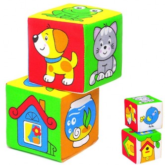 Мякиши Кубики Чей домик? 111 Мякиши Кубики Чей домик? 111