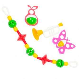 Набор погремушек Радужные сны 2С348 Аэлита /20/ Набор погремушек Радужные сны 2С348 Аэлита /20/