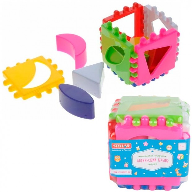 Логическая игрушка Куб малый 01314 /40/ Логическая игрушка Куб малый 01314 /40/