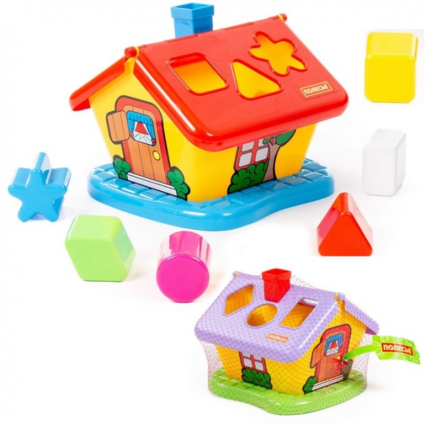 Логическая игрушка Домик садовый в сетке 3354 Логическая игрушка Домик садовый в сетке 3354