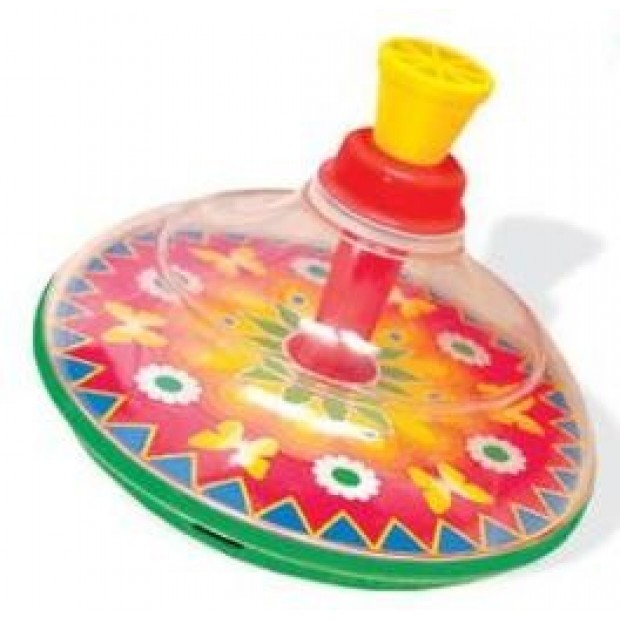 Юла 16см прозрачная 01318