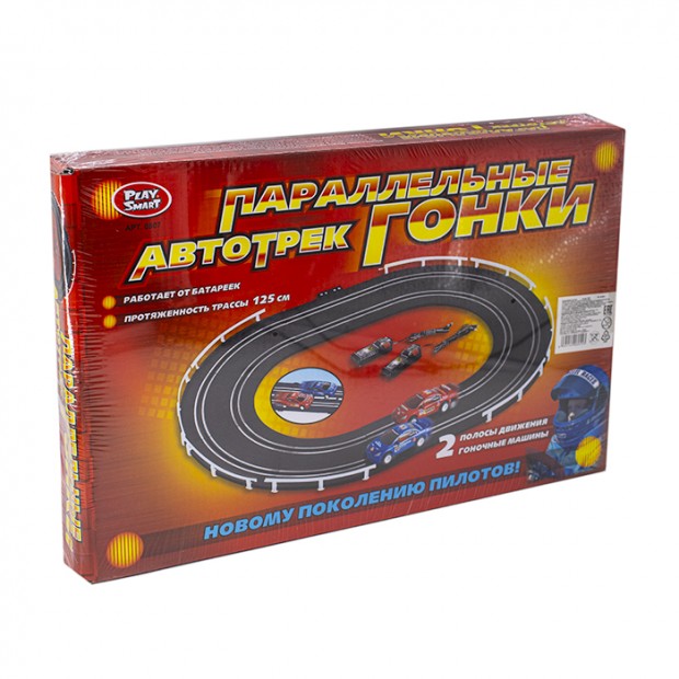 Автотрек 144-06055AH Параллельные гонки в коробке Автотрек 144-06055AH Параллельные гонки в коробке