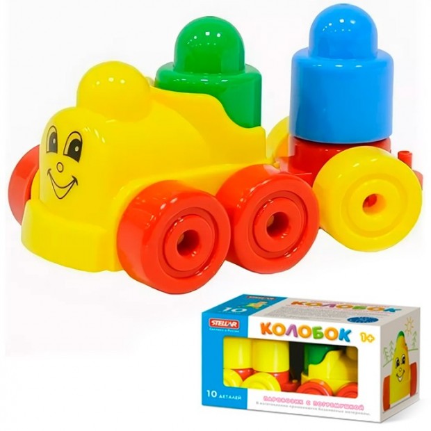 Конструктор Колобок 10 дет. 03015 /20/ Конструктор Колобок 10 дет. 03015 /20/