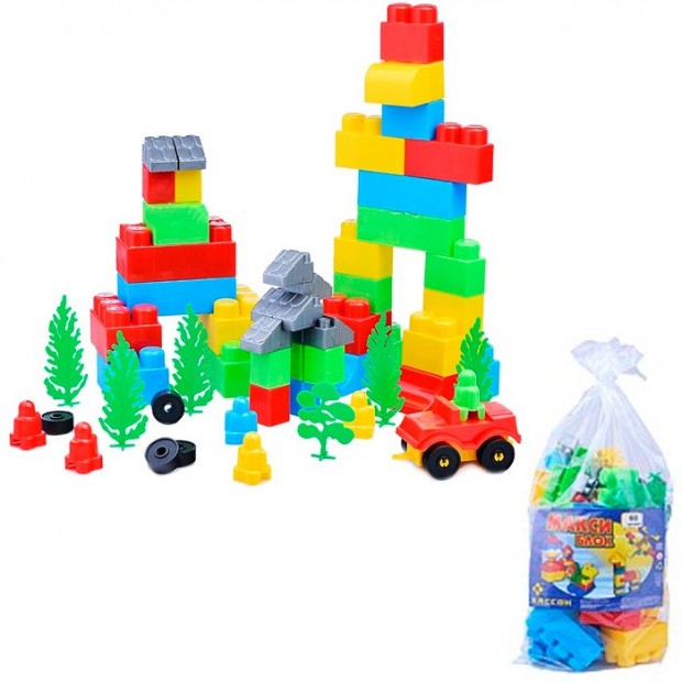 Конструктор Макси Блок в п/п 60 /8/ 4-731 Конструктор Макси Блок в п/п 60 /8/ 4-731