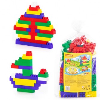 Конструктор средн. 72 эл. в мешке П-Е /10/ Конструктор средн. 72 эл. в мешке П-Е /10/