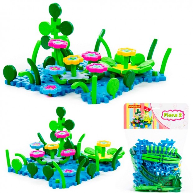 Конструктор Флора 2 91 элем. П-Е/12/ Конструктор Флора 2 91 элем. П-Е/12/