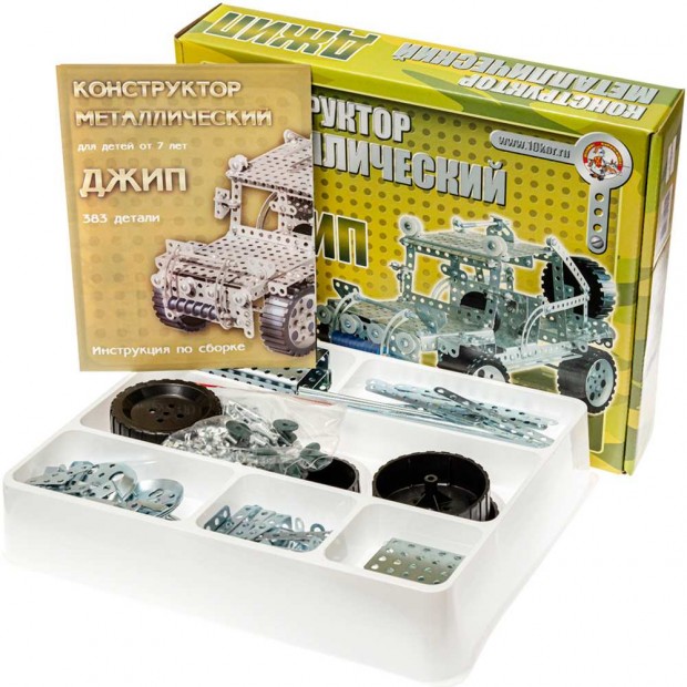 Конструктор металл 955 Джип /6/ Конструктор металл 955 Джип /6/