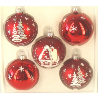 Елочный набор С196 Морозко 60мм. Елочный набор С196 Морозко 60мм.