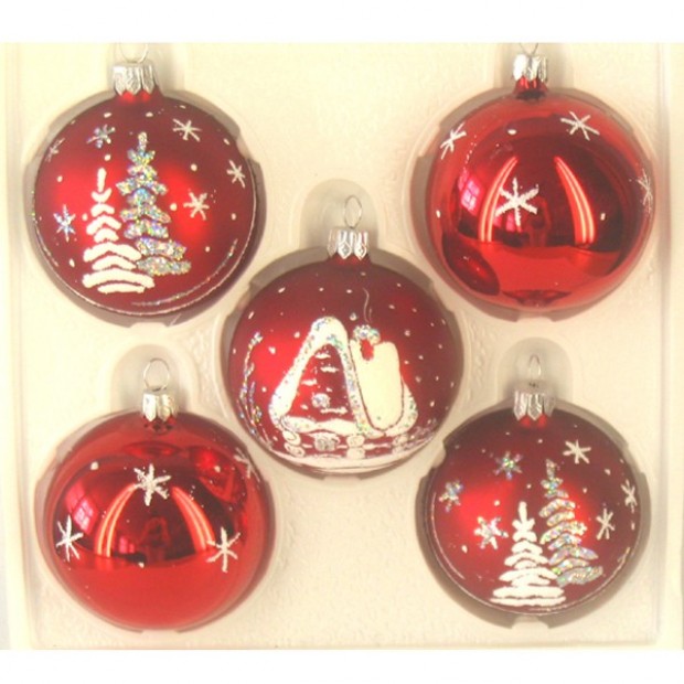 Елочный набор С196 Морозко 60мм. Елочный набор С196 Морозко 60мм.