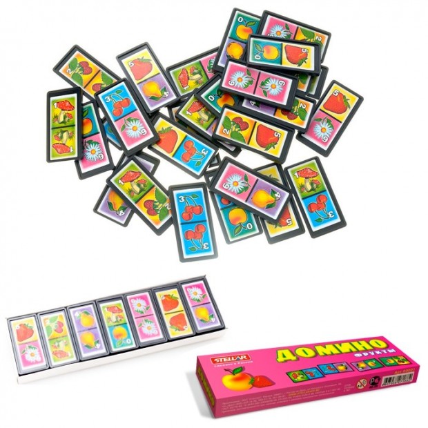 Домино Фрукты мал. 00001 /28/ Домино Фрукты мал. 00001 /28/