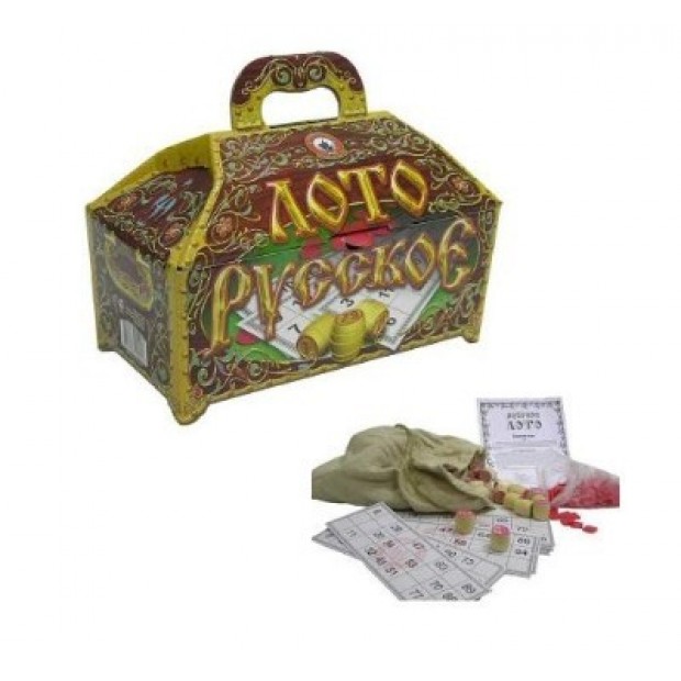 Лото Русское деревянное 02002