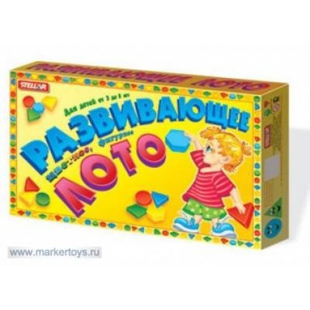 Лото Цветные фигурки 00903 /20/ Лото Цветные фигурки 00903 /20/