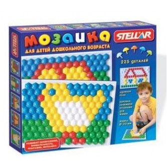 Мозаика d 20мм 225 дет 01010 Стеллар /20/ Мозаика d 20мм 225 дет 01010 Стеллар /20/