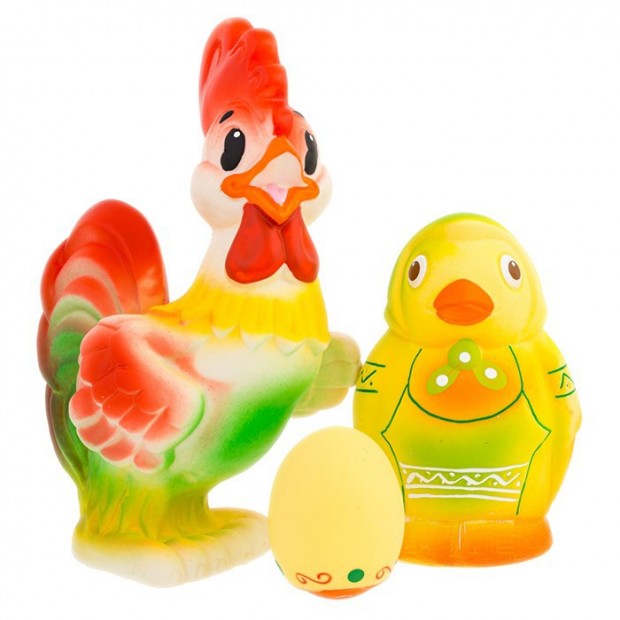 Набор резиновых игрушек Курочка Ряба СИ-109 Набор резиновых игрушек Курочка Ряба СИ-109