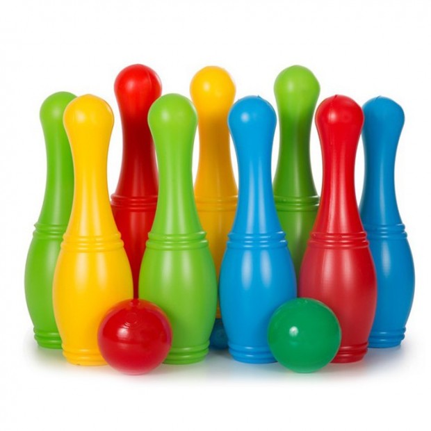 Кегли 9+2 с мячиком