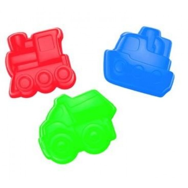 Формочки 3 предмета Транспорт Формочки 3 предмета Транспорт