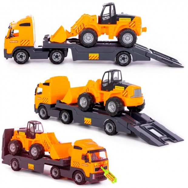 Автомобиль Volvo Трейлер+Трактор погрузчик 8831 Автомобиль Volvo Трейлер+Трактор погрузчик 8831