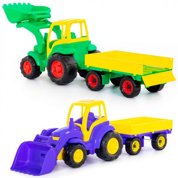 Трактор Чемпион с ковшом и прицепом 0520 П-Е /2/ Трактор Чемпион с ковшом и прицепом 0520 П-Е /2/