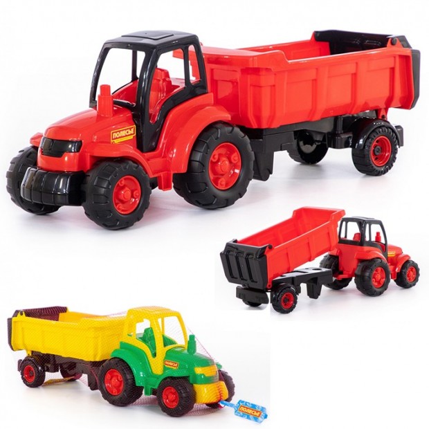 Трактор Чемпион с полуприцепом 0445 Трактор Чемпион с полуприцепом 0445