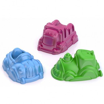 Формочки 3пр. Машинки 431700 Норд /40/ Формочки 3пр. Машинки 431700 Норд /40/