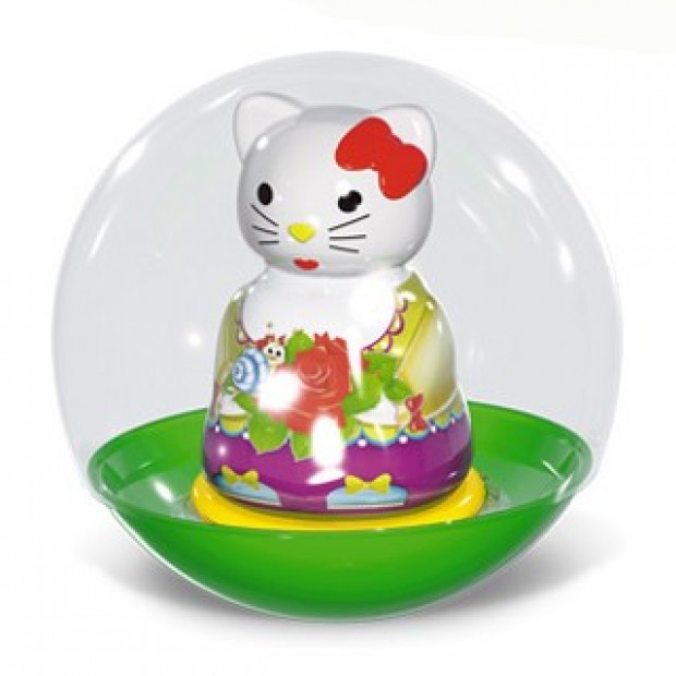 Погремушка неваляшка Кошечка 01591 /9/ в пак. Погремушка неваляшка Кошечка 01591 /9/ в пак.