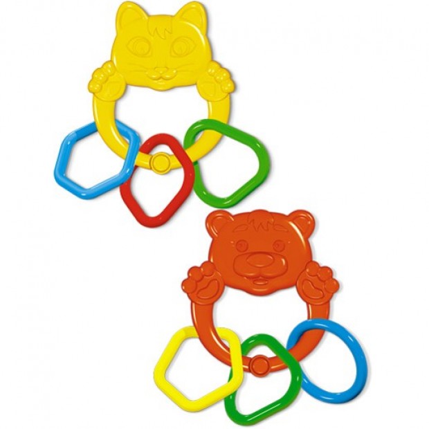 Прорезыватель Котенок и Медвежонок 01570 /60/ Прорезыватель Котенок и Медвежонок 01570 /60/