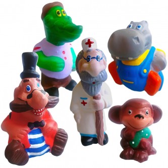 Набор резиновых игрушек Айболит СИ-870 Набор резиновых игрушек Айболит СИ-870