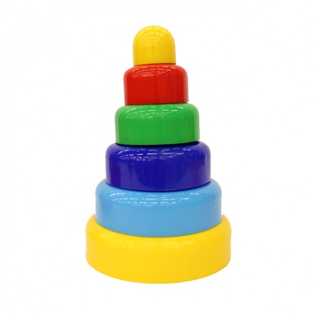 Пирамидка 22см. 6дет /Новокузнецк/ Пирамидка 22см. 6дет /Новокузнецк/