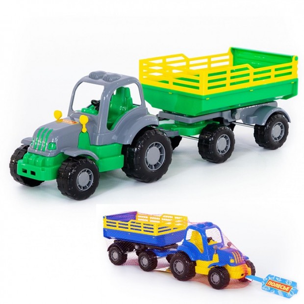 Трактор Крепыш с прицепом №2 44563 П-Е /6/ Трактор Крепыш с прицепом №2 44563 П-Е /6/