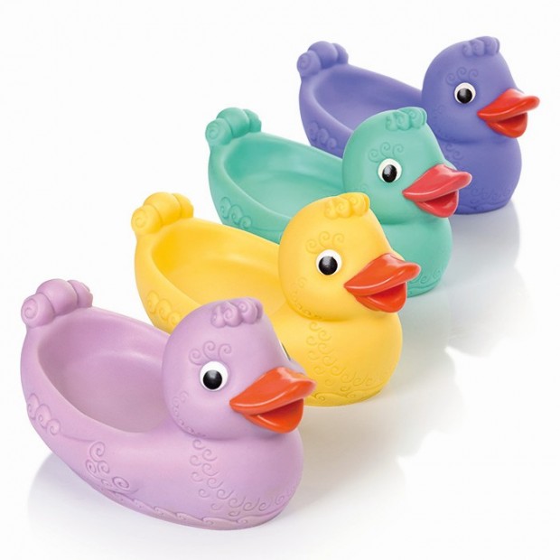 Резиновая Уточка-мыльница С-1420 Огонек /8/ Резиновая Уточка-мыльница С-1420 Огонек /8/