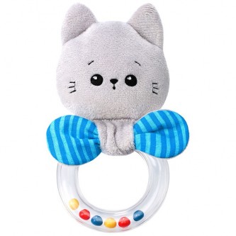 Мякиши погремушка колечко Котёнок Кекс 603 Мякиши погремушка колечко Котёнок Кекс 603