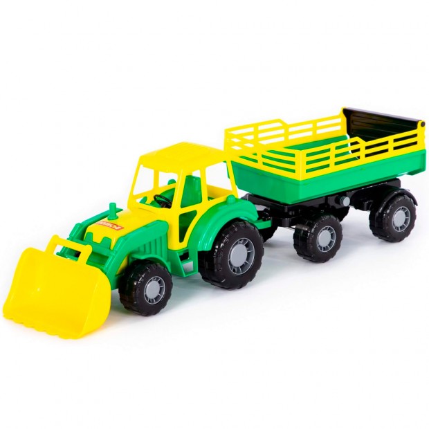 Трактор Алтай с прицепом и ковшом №2 35363 Трактор Алтай с прицепом и ковшом №2 35363