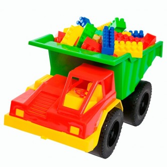 Автомобиль Грузовик Карьерный + Комби Блок 3-278 Кассон