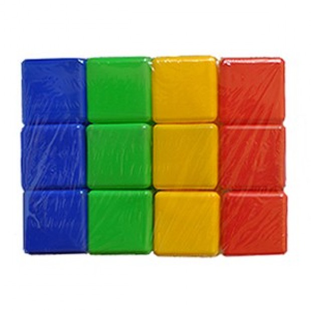 Набор Веселые кубики 12 дет. /Новокузнецк/