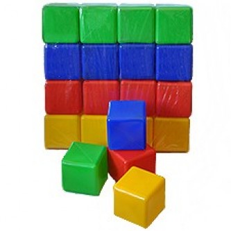 Набор Веселые кубики 16 дет. /Новокузнецк/