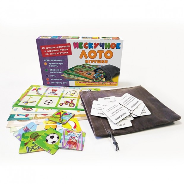 Нескучное лото Игрушки 8117/39/ Нескучное лото Игрушки 8117/39/