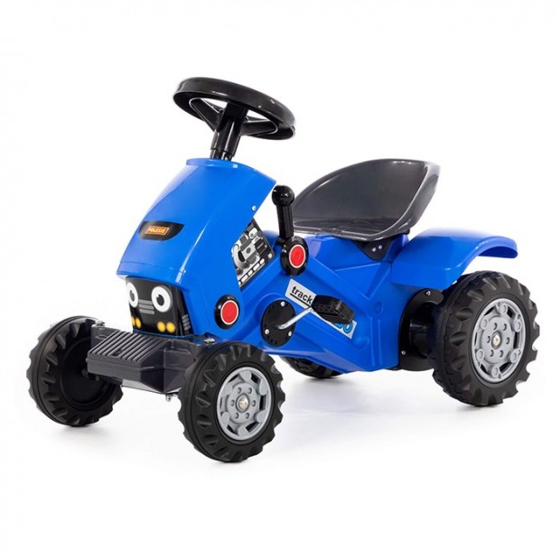 Каталка трактор с педалями Turbo-2 синяя Каталка трактор с педалями Turbo-2 синяя