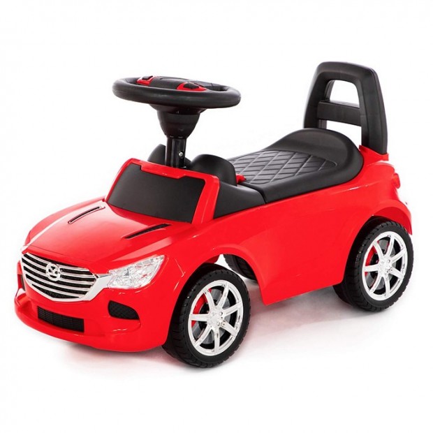 Каталка автомобиль SuperCar №4 со звуковым сигналом красная 84507 П-Е /1/ Каталка автомобиль SuperCar №4 со звуковым сигналом красная 84507 П-Е /1/