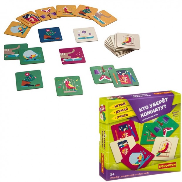 Настольная игра Кто уберёт комнату? ВВ3904 Настольная игра Кто уберёт комнату? ВВ3904