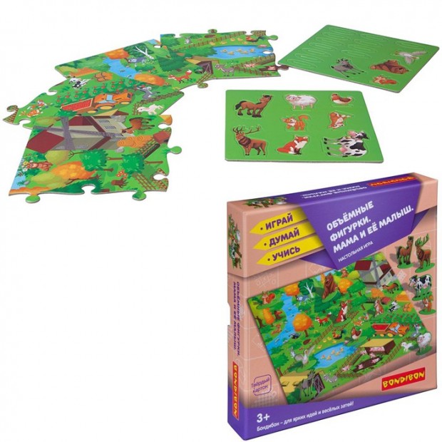 Настольная игра Мама и её малыш ВВ4338 Настольная игра Мама и её малыш ВВ4338