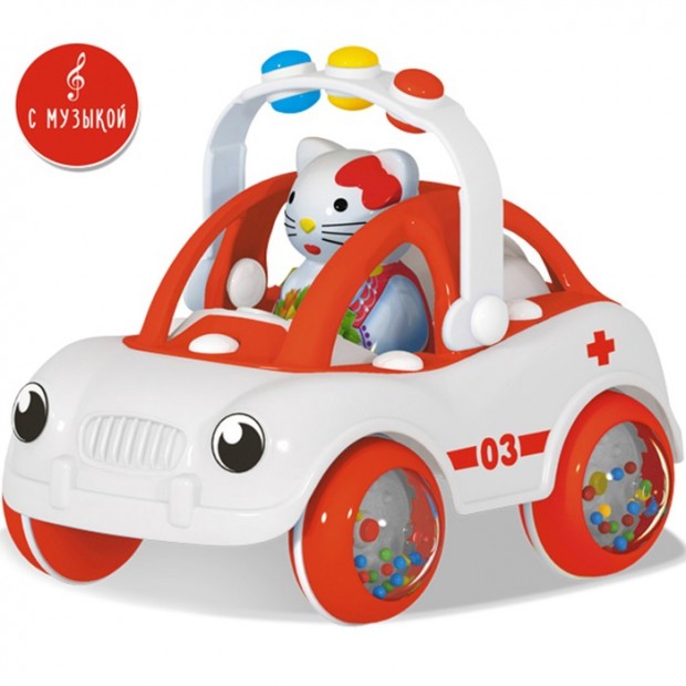 Автомобиль Ватрушка Скорая 01962 Автомобиль Ватрушка Скорая 01962