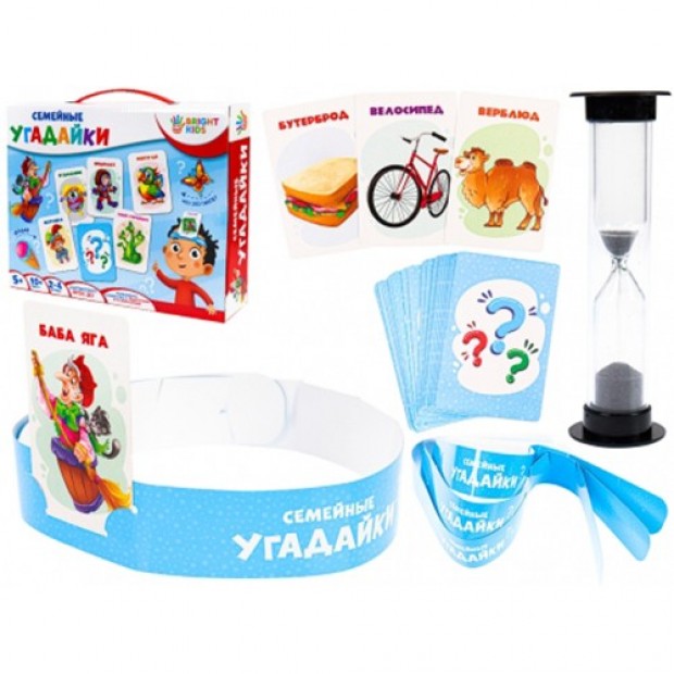 Игра Угадайки семейные ИН-7618 BRIGHT KIDS Игра Угадайки семейные ИН-7618 BRIGHT KIDS